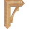Ekena Millwork Westlake Arts & Crafts Rough Sawn Bracket, Western Red Cedar, 6"W x 20"D x 28"H BKT06X20X28WTL03RWR - alternate 2